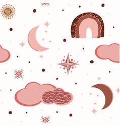 Hygge Background Autumn And Winter Pattern