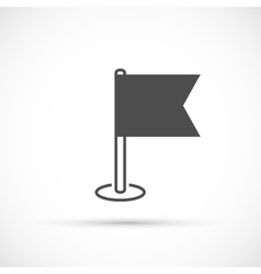 Navigation flag icon Royalty Free Vector Image