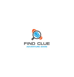 Modern Colorful Design Find Clue Fun Logo