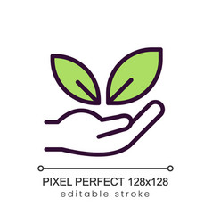 Nature Care Pixel Perfect Rgb Color Icon