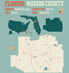 Map Marion County In Florida