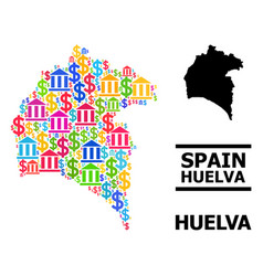 Mosaic Map Huelva Province Finance