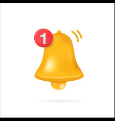 Message Notification Alert Icon Bell Mobile Vector Image