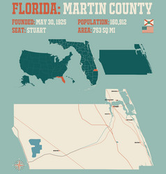 Map Martin County In Florida