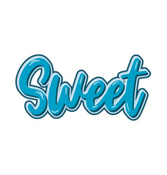 Sweet Hand Drawn Lettering Template For Ca