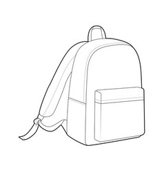 Backpack Silhouette Bag Fashion Accessory