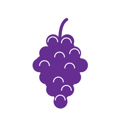 Grape Fruit Colored Icon Logo