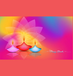 Happy Diwali Festival Of Lights India Celebration