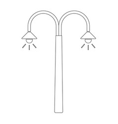 Street Lighting Lamp Icon