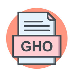 Gho File Document Icon