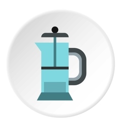 Manual Juicer Icon Flat Style