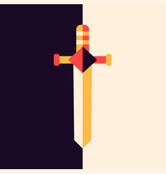 Sword Flat Symbol