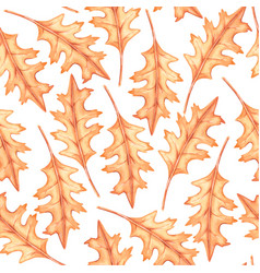 Autumn Oak Leaf Pattern