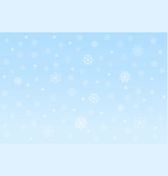 Background With Snowflakes And Snowfall Abstract