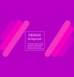 Abstract Long Banner With Purple Tones