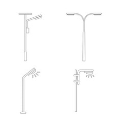 Street Lighting Lamp Icon