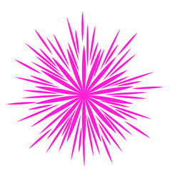 Light Burst Logo Party Firework Color Symbol