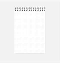 Top Wire Spiral Dot Grid A4 Notebook - Spiral