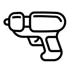 Water Blaster Icon Outline Style