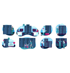 Data Center Icons Set