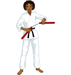 Karate Girl Black and White Vector Images (over 140)