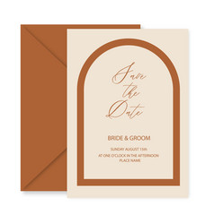 Luxury Arch Wedding Invitation Card Background