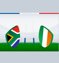 Match Between South Africa And Ireland Of Rugby