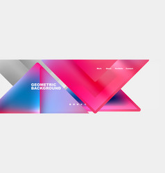 Triangle Minimal Web Site Page Background Design