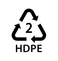 Plastic Recycling Symbol Hdpe 2