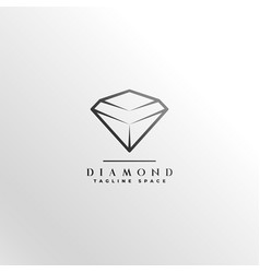 Modern Diamond Gem Logotype Design Template