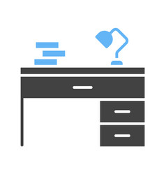 Study Desk Icon Image