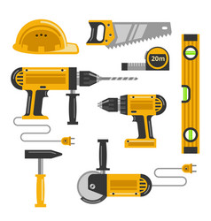 Construction Tools Flat Icons