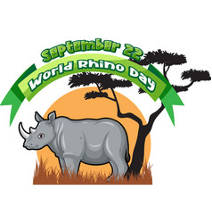 World Rhino Day September 22