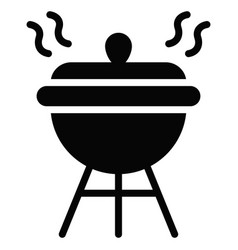 Barbecue Glyph Icon Hindu Festival Hindu