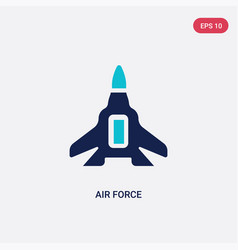 Two Color Air Force Icon From Army And War