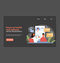 Health And Wellness Focus A Consultation