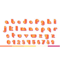 Bauhaus 90s 80s Style Geometric Font