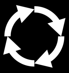 Circular Circle Arrows As Repetion Recycle Cycle