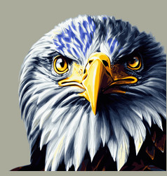 Portrait Of A Bald Eagle