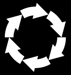 Circular Circle Arrows As Repetion Recycle Cycle