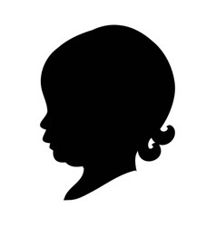 A Child Silhouette Child Profile