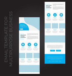 E-newsletter Email Marketing Template Design