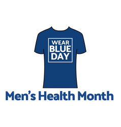 Wear Blue Day Part Mens Health Month Holiday