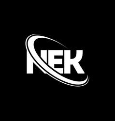 Nek Logo Letter Letter Logo Design