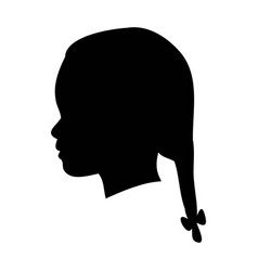 A Child Silhouette Child Profile