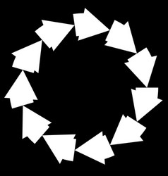 Circular Circle Arrows As Repetion Recycle Cycle