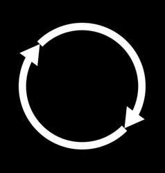 Circular Circle Arrows As Repetion Recycle Cycle