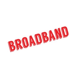 Broadband Rubber Stamp