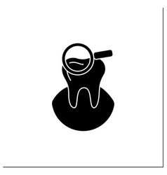 Dental Screening Glyph Icon