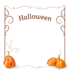 Pumpkin Frame For Your Tex